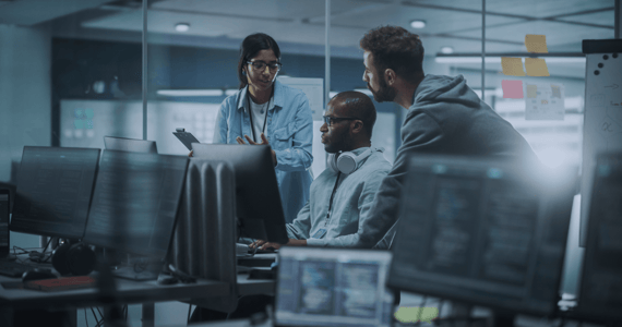 What are some examples of cyber security measures for professional services?