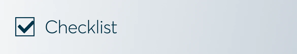 Checklist Background EN-UK