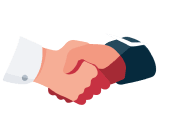 Hand in Hand Illustration