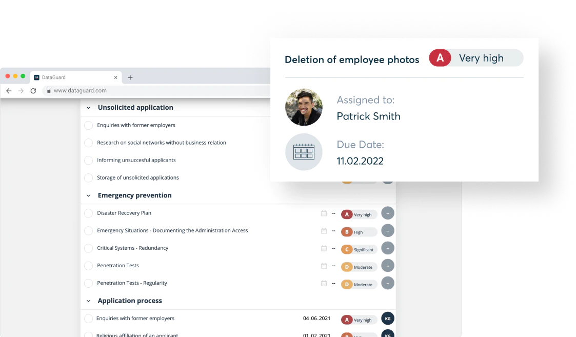 Privacy with a plan -1